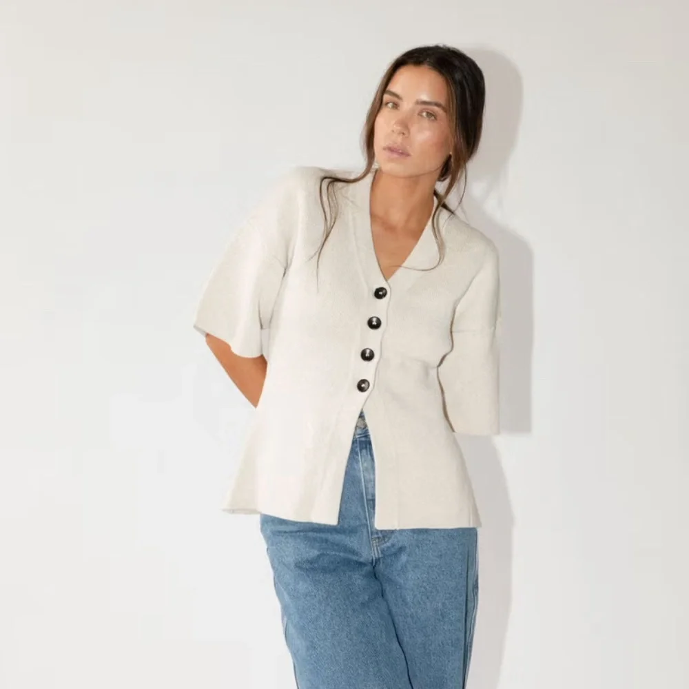 James Street Co. Sade Sweater Canvas M - Picture 1 of 7